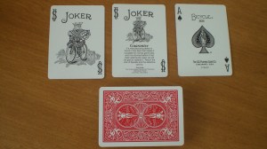 Bicycle Poker : Jokers and Aces