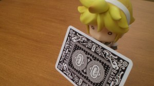 om nom nom ; Ecko cards are bite size.