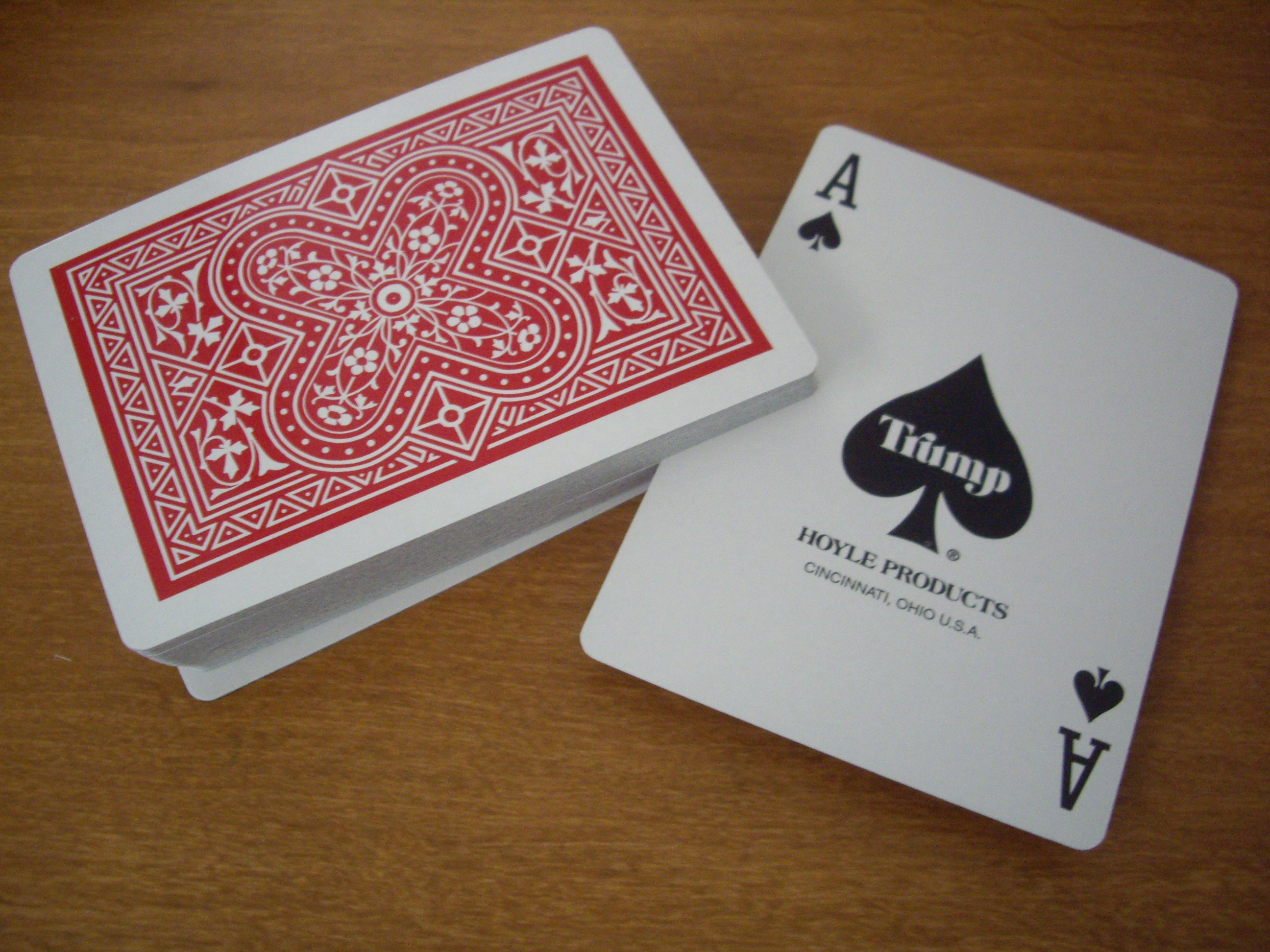 Trump playing cards do not trump other cards. | RamblerKudos