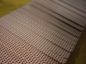 Gold Crown : Back spread. Hard to tell, but those are actually single cards that look like stuck doubles. Gold Crown : Back spread. Hard to tell, but those are actually single cards that look like stuck doubles.