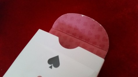 Inside box pattern of suits.