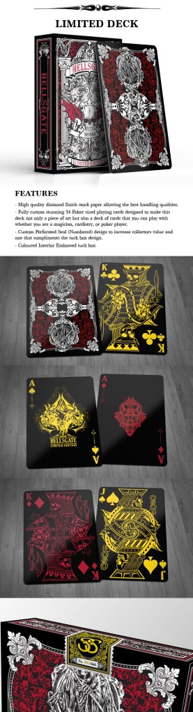 What kind of kickstarter doesn't have alternate editions available? Not HellsGate obvi.