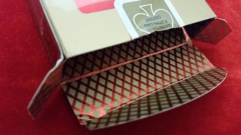 Some thought went into the insides of the box.